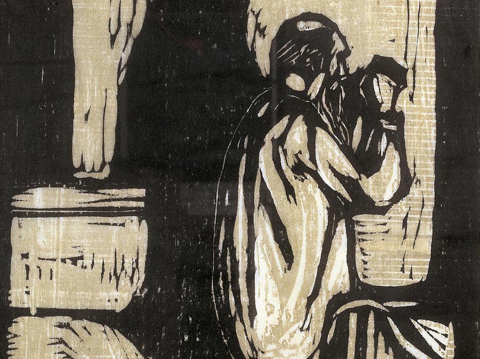 Edvard Munch, Il padre in preghiera