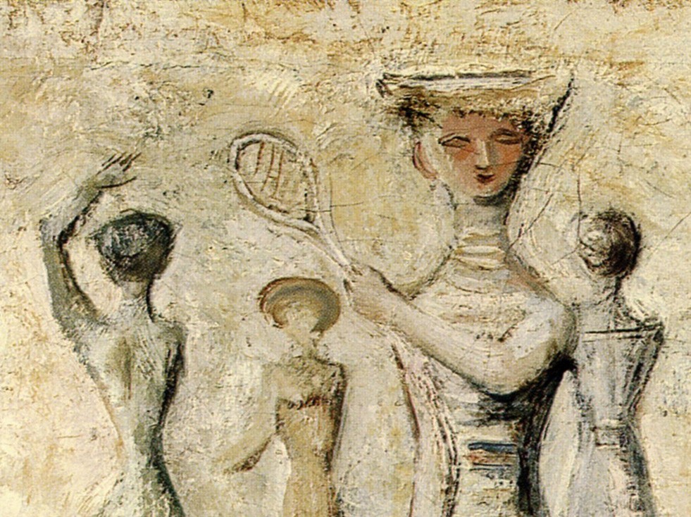 Max Ihlenfeld, La caccia; Donne che giocano a tennis