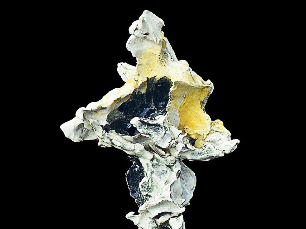 Lucio Fontana, Ritratto di Vrania G.; Crocifisso