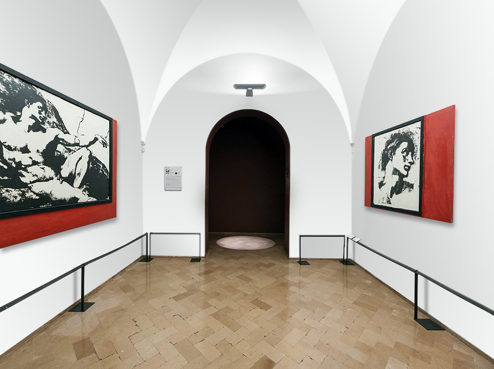 Room 36. Tano Festa and Michelangelo