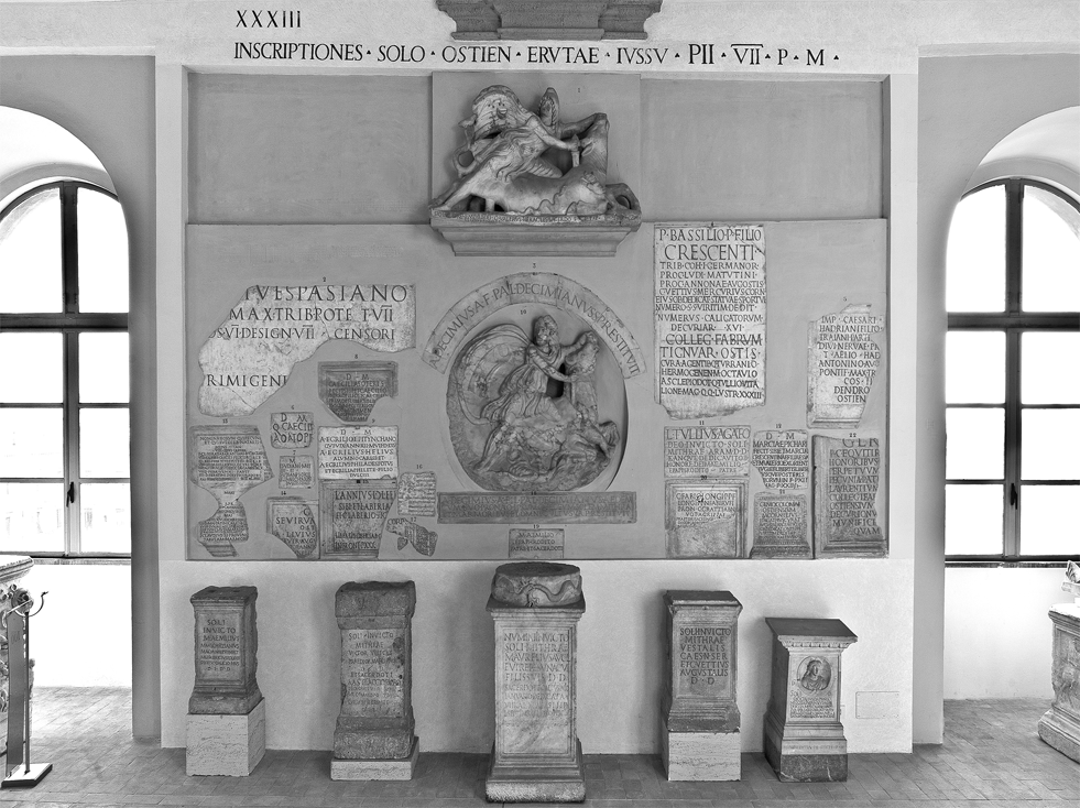 Sektion IV. Inschriften aus den Ausgrabungen in Ostia  