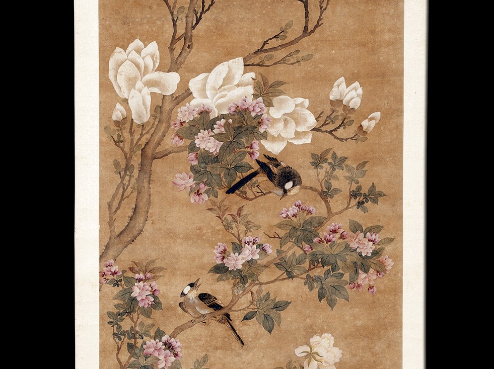 Flowers and birds