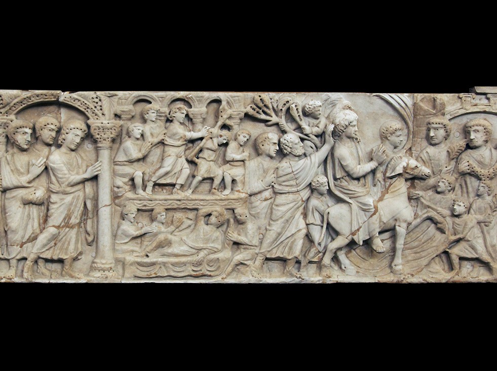 Frontal De Sarcofago De Tipo De Betesda