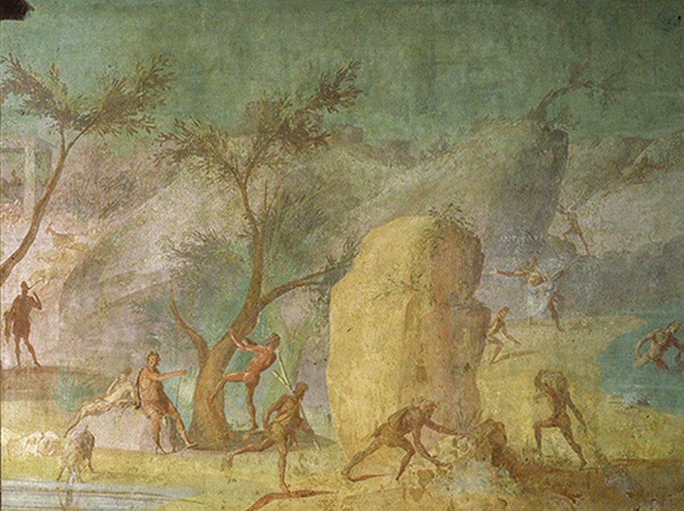 Ciclo Con Scene Dell Odissea Da Via Graziosa