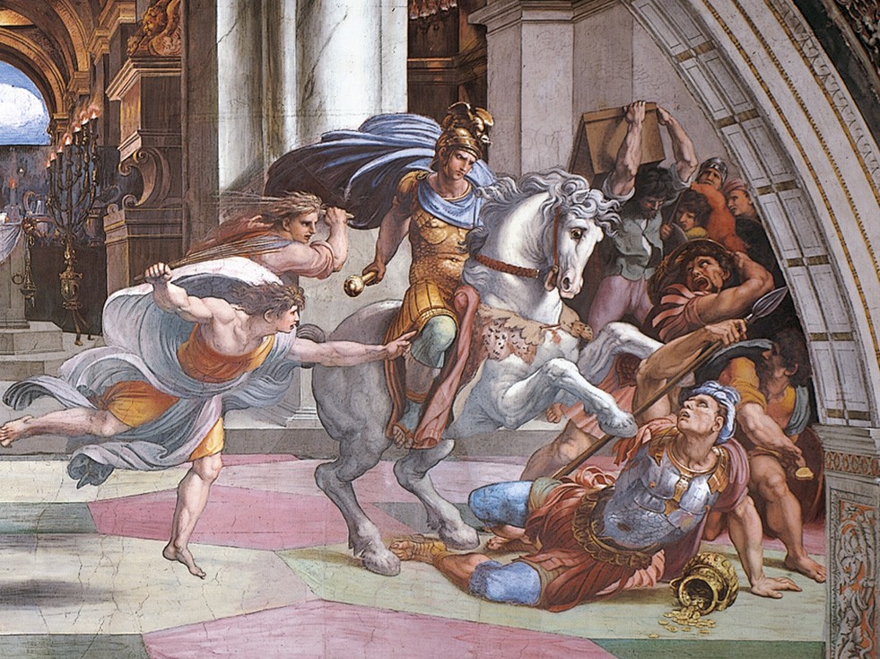 Expulsión de Heliodoro del templo