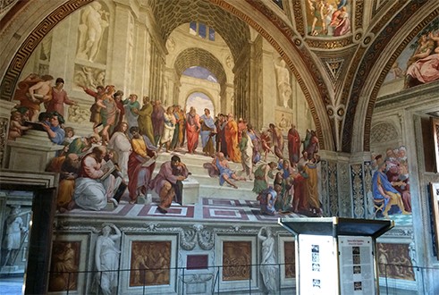 „Neues Licht“ für die Stanzen des Raffael in den Vatikanischen Museen 
