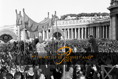 Hommage der Vatikanischen Museen zur Heiligsprechung von Papst Paul VI.