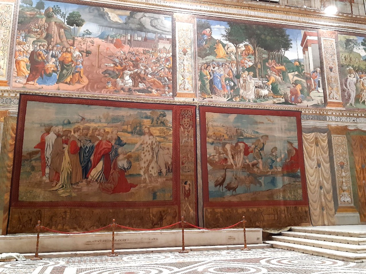 DAI MUSEI VATICANI.VA :: GLI ARAZZI DI RAFFAEL,LO ESPOSTI NELLA