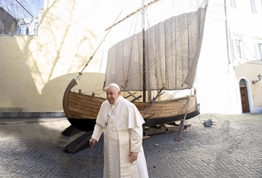 « La Barque de Pierre » débarque dans les Musées du Pape