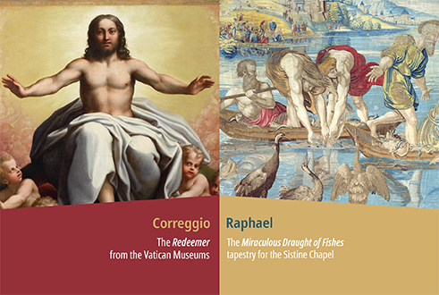 Zwei Meisterwerke aus den Vatikanischen Museen in Castel Gandolfo