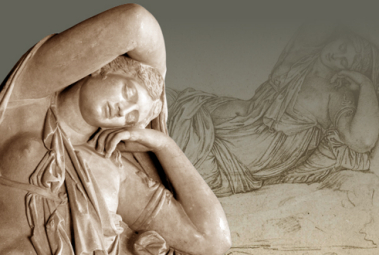 Restoration of statue of Arianna in the Vatican