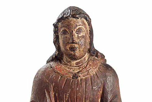 Ausstellung der Holzskulpturen der Guaraní-Indianer in den Vatikanischen Museen