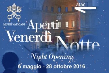 Atac and their subscribers invited to Vatican night openings