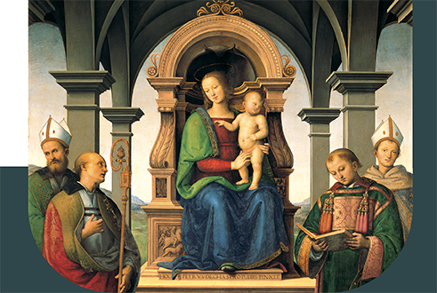 In Perugia wird die Magie des Altarbilds „Decemviri“ wieder hergestellt