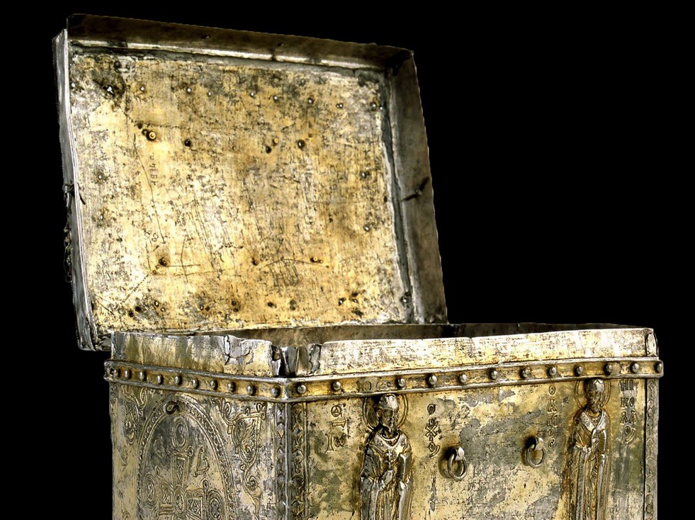 Manufacture byzantine, Reliquaire de la tête de sainte Praxède