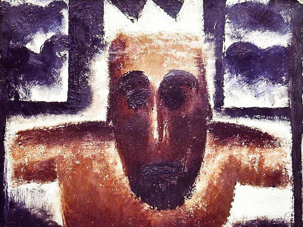 Jean Fautrier, Christ en croix