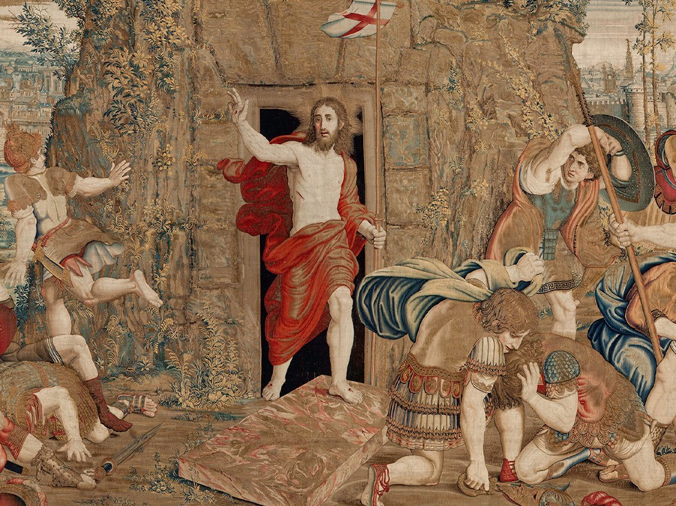Tapisserie : La Résurrection