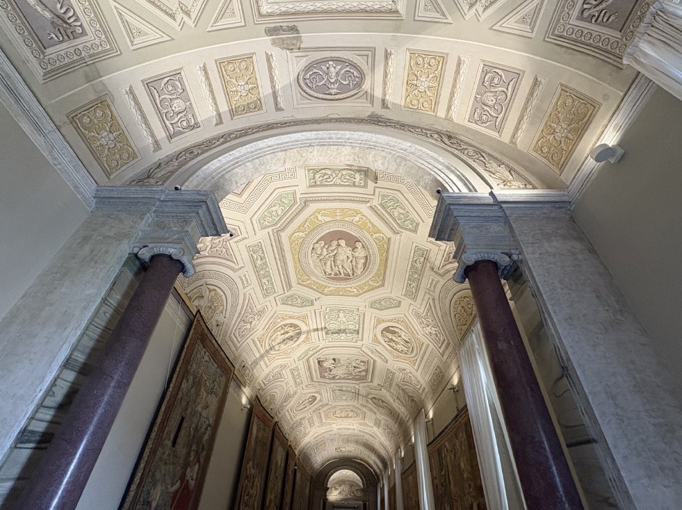 Galleria degli Arazzi, volta