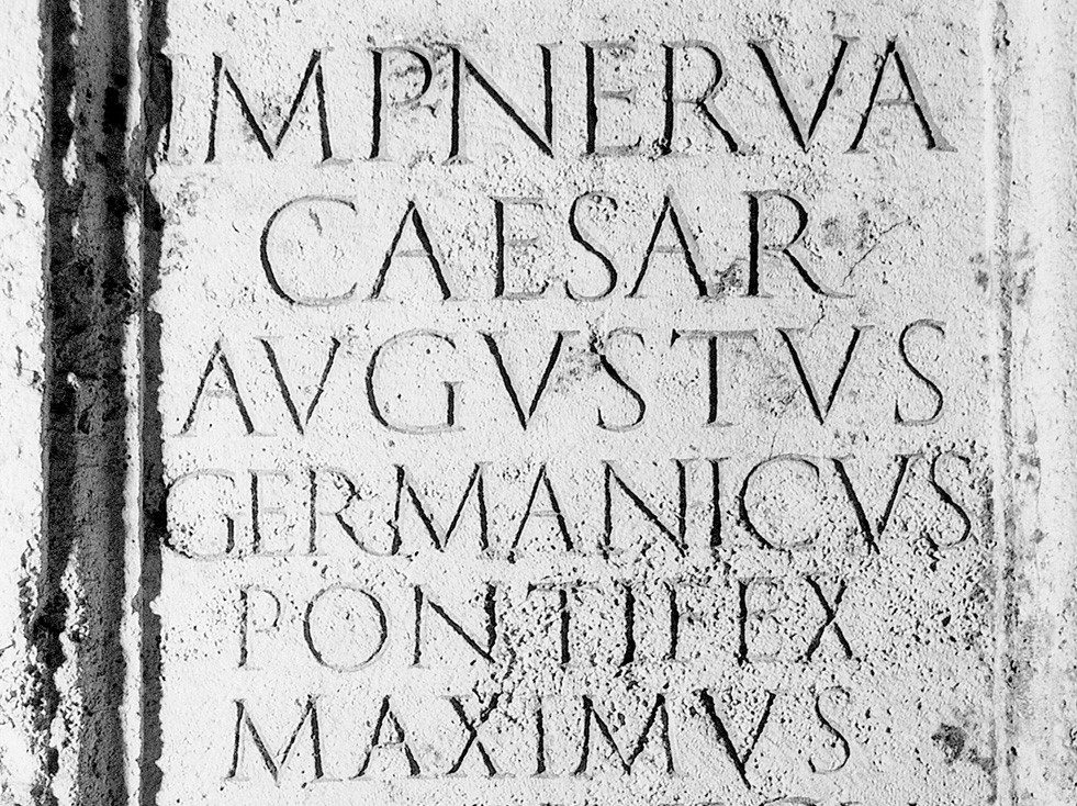 Inscription de travaux publiques de l’empereur Nerva