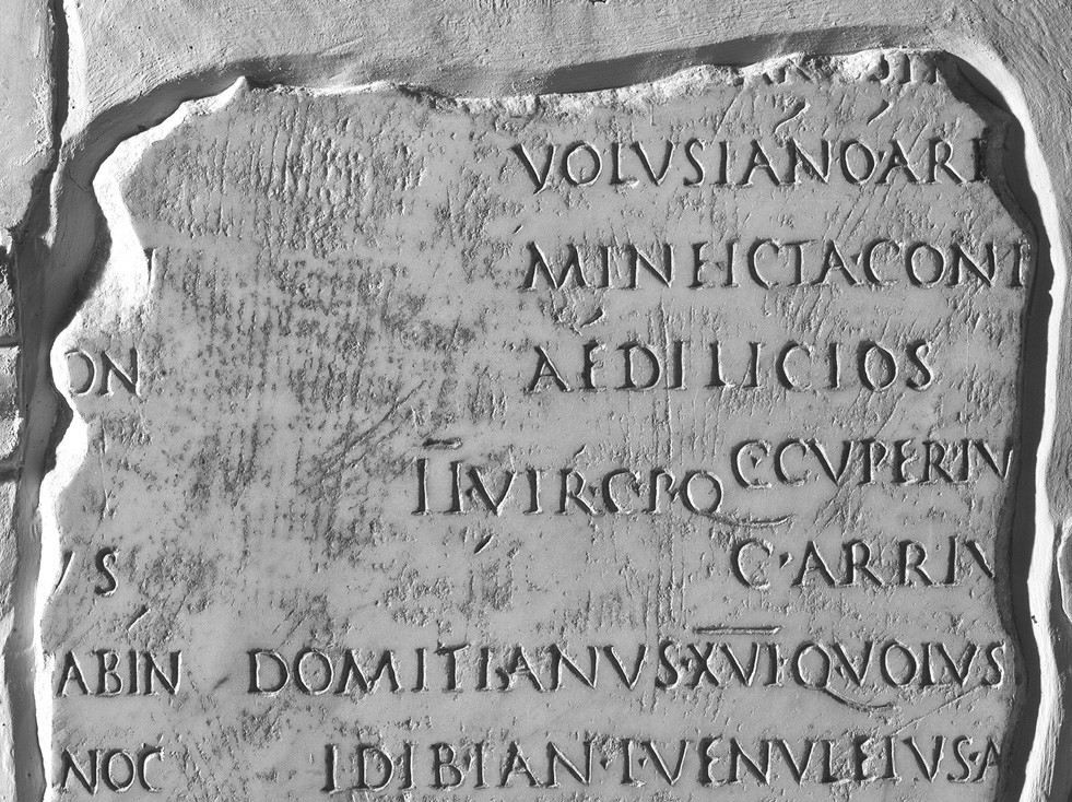 Fragment des Fasti Ostienses
