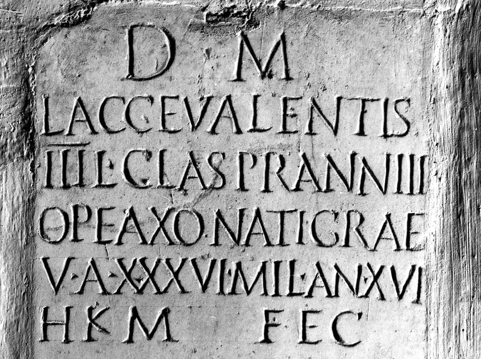 Plaque sépulcrale d’un marin prétorien