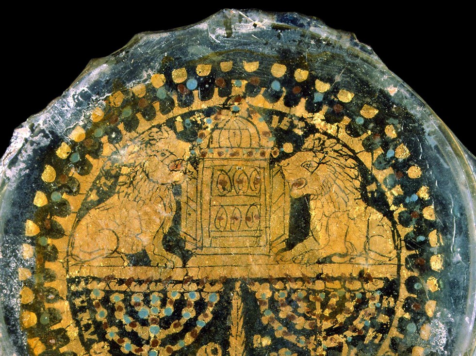 Verres dorés