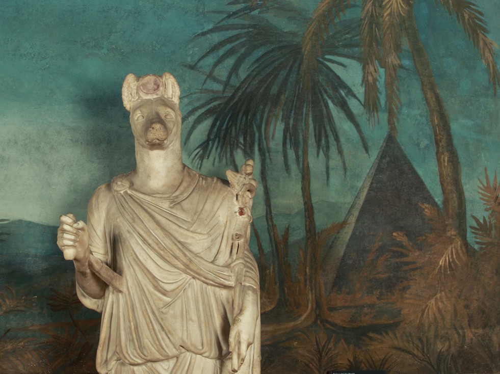 Statue du dieu Anubis
