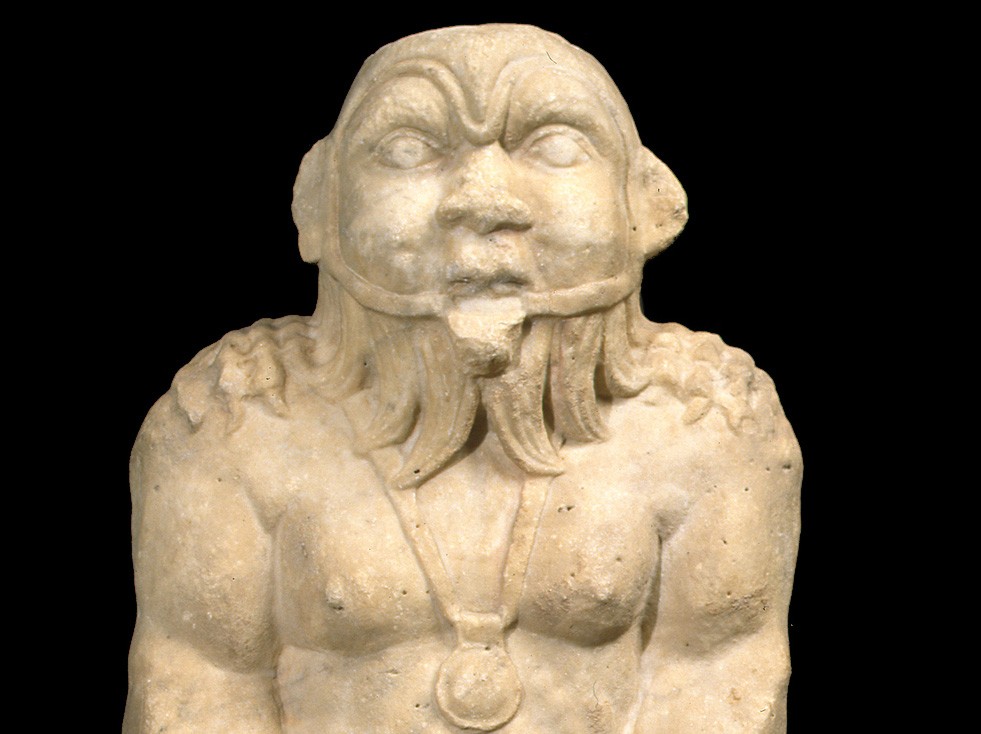 Statue of the god Bes
