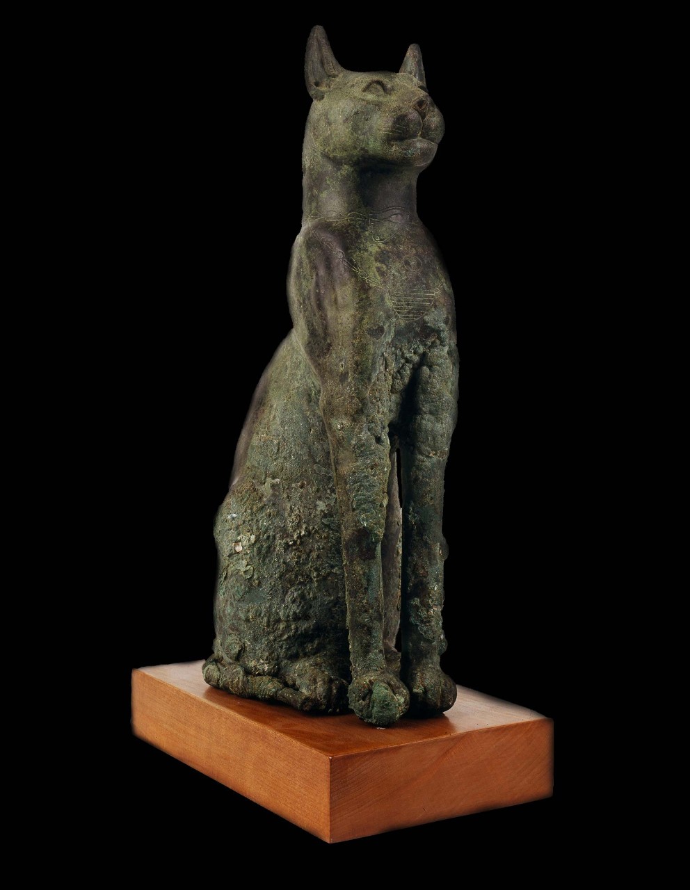 Urn for the mummy of a cat