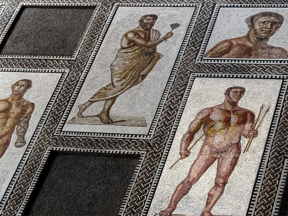 Mosaïques des Thermes de Caracalla