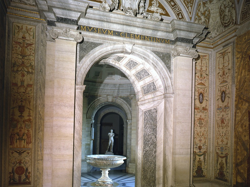 Square Vestibule and Cabinet of Apoxyomenos