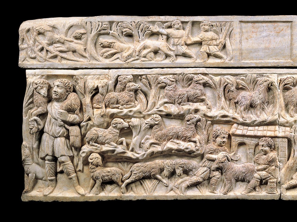 Sarcophage « à grandes pastorales »