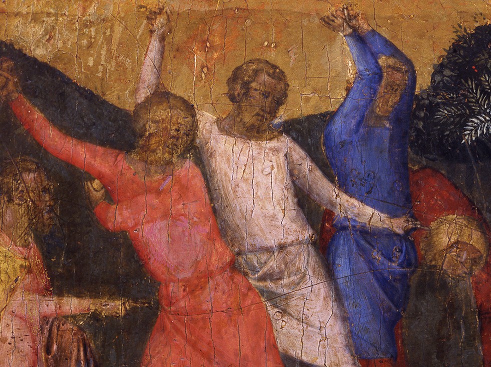 Bernardo Daddi, Lapidación del Santo