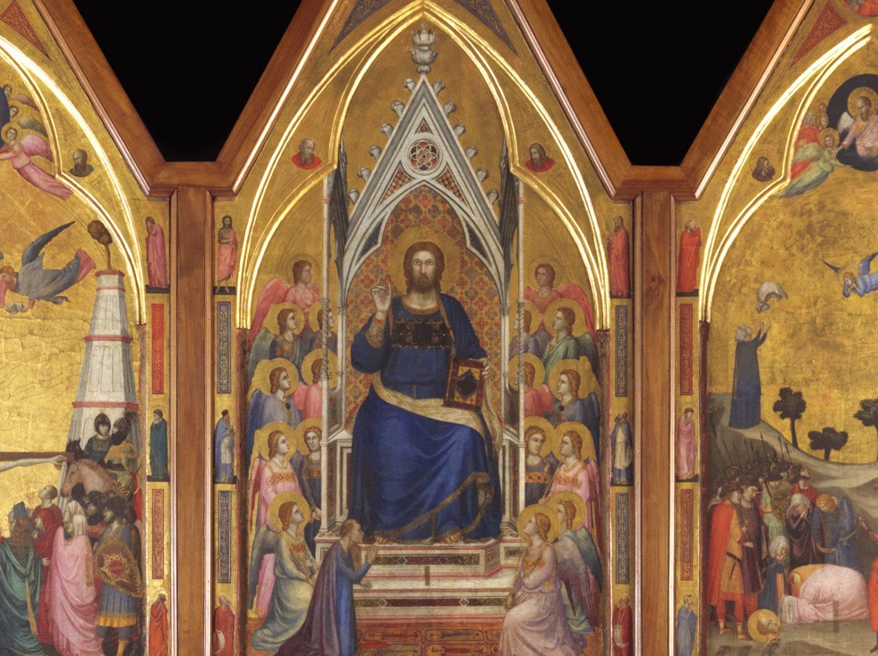 Giotto de Bondone y ayudantes, Tríptico Stefaneschi