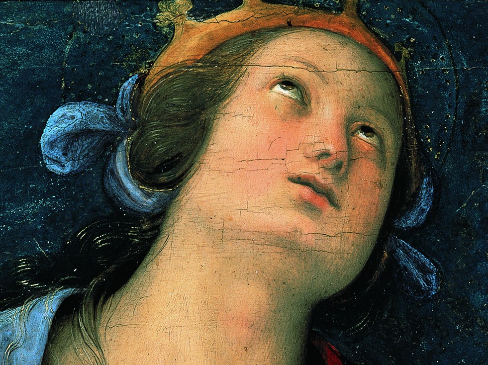 Perugino, Die hl. Flavia