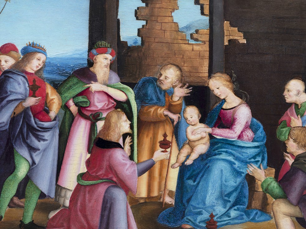 Raffaello Sanzio, Adoration des Mages