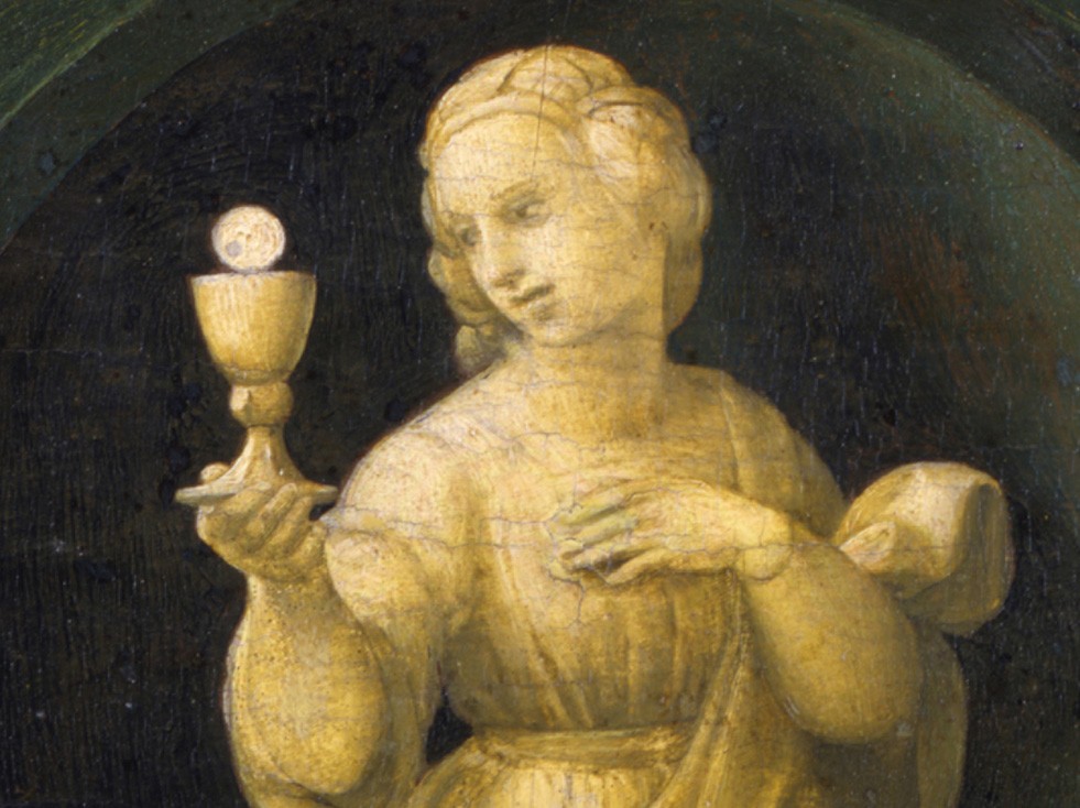 Raffaello Sanzio, Prédelle Baglioni, Foi