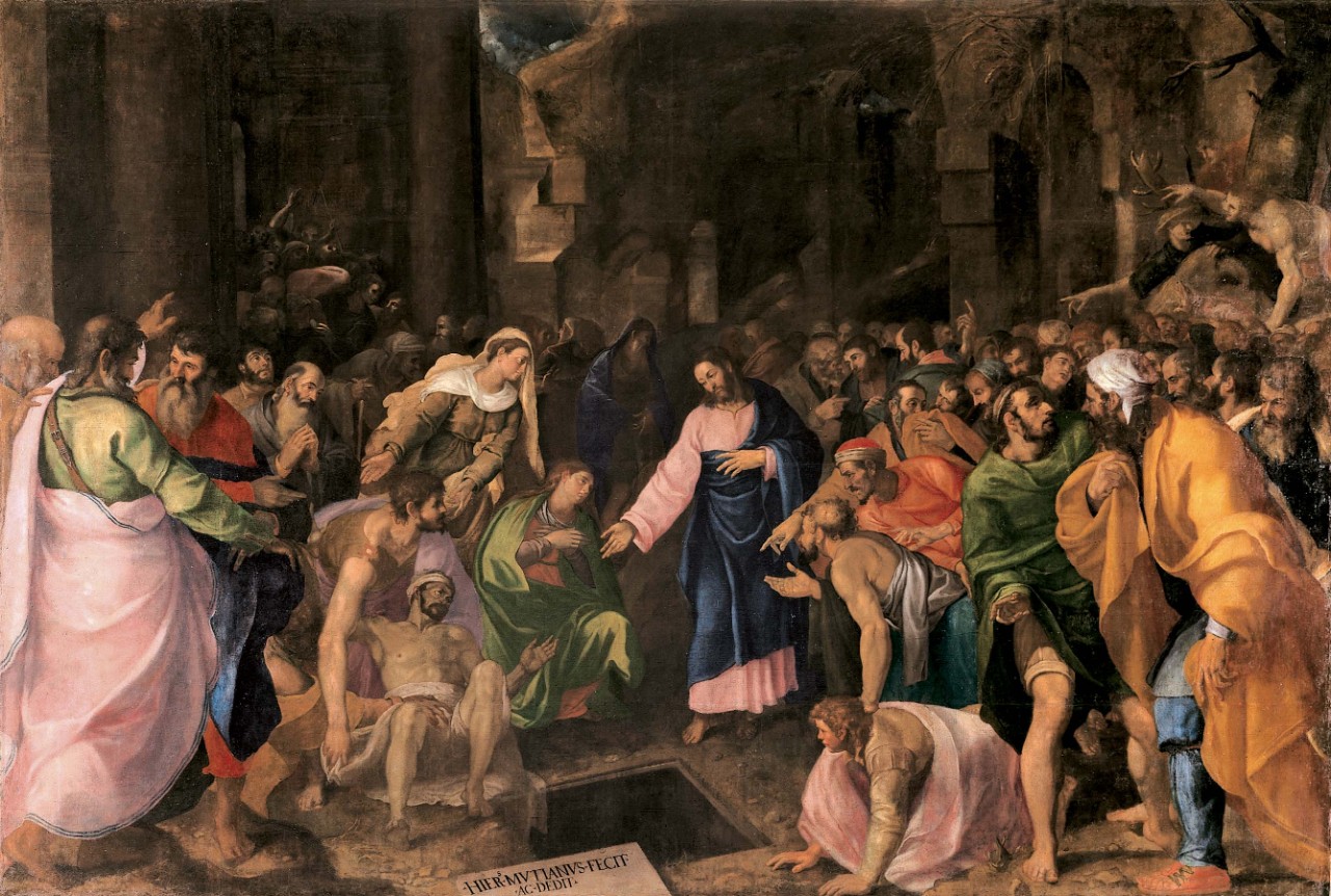 Girolamo Muziano, Die Auferstehung des Lazarus