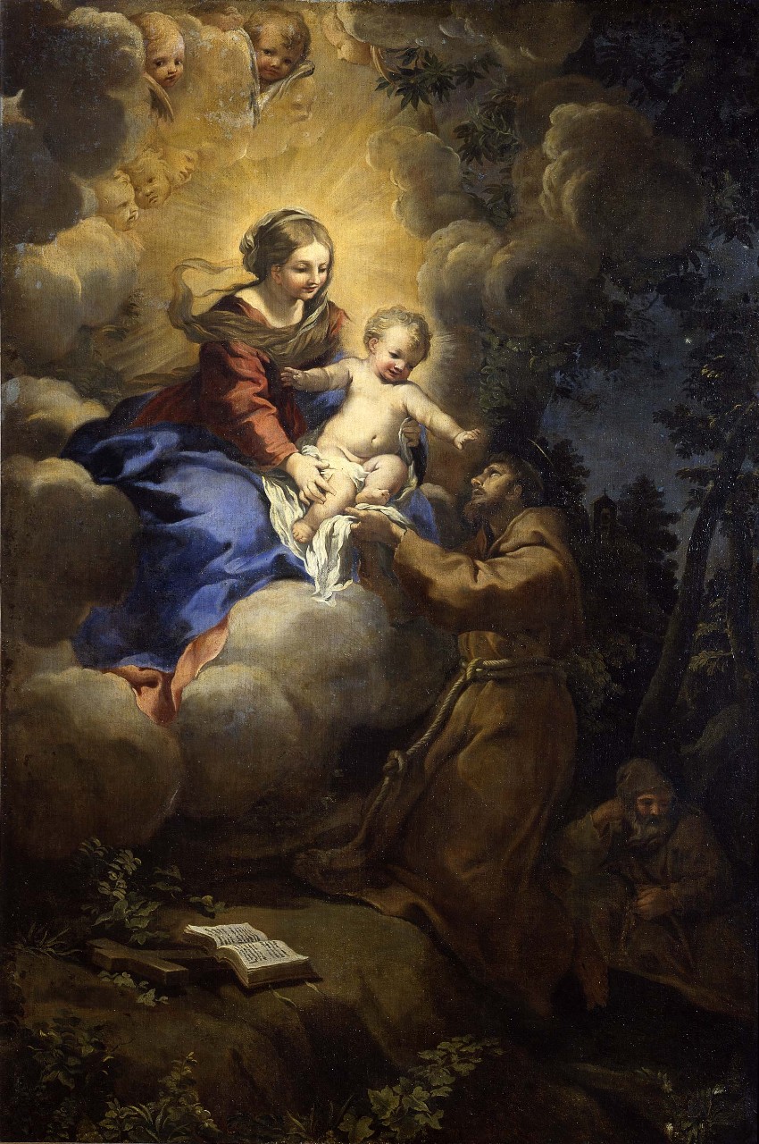 Pietro Da Cortona Visione Di S Francesco Pietro Da Cortona Visione Di S Francesco