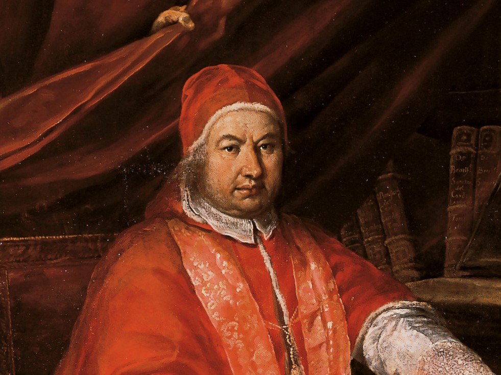 Giuseppe Maria Crespi, Porträt Benedikts XIV