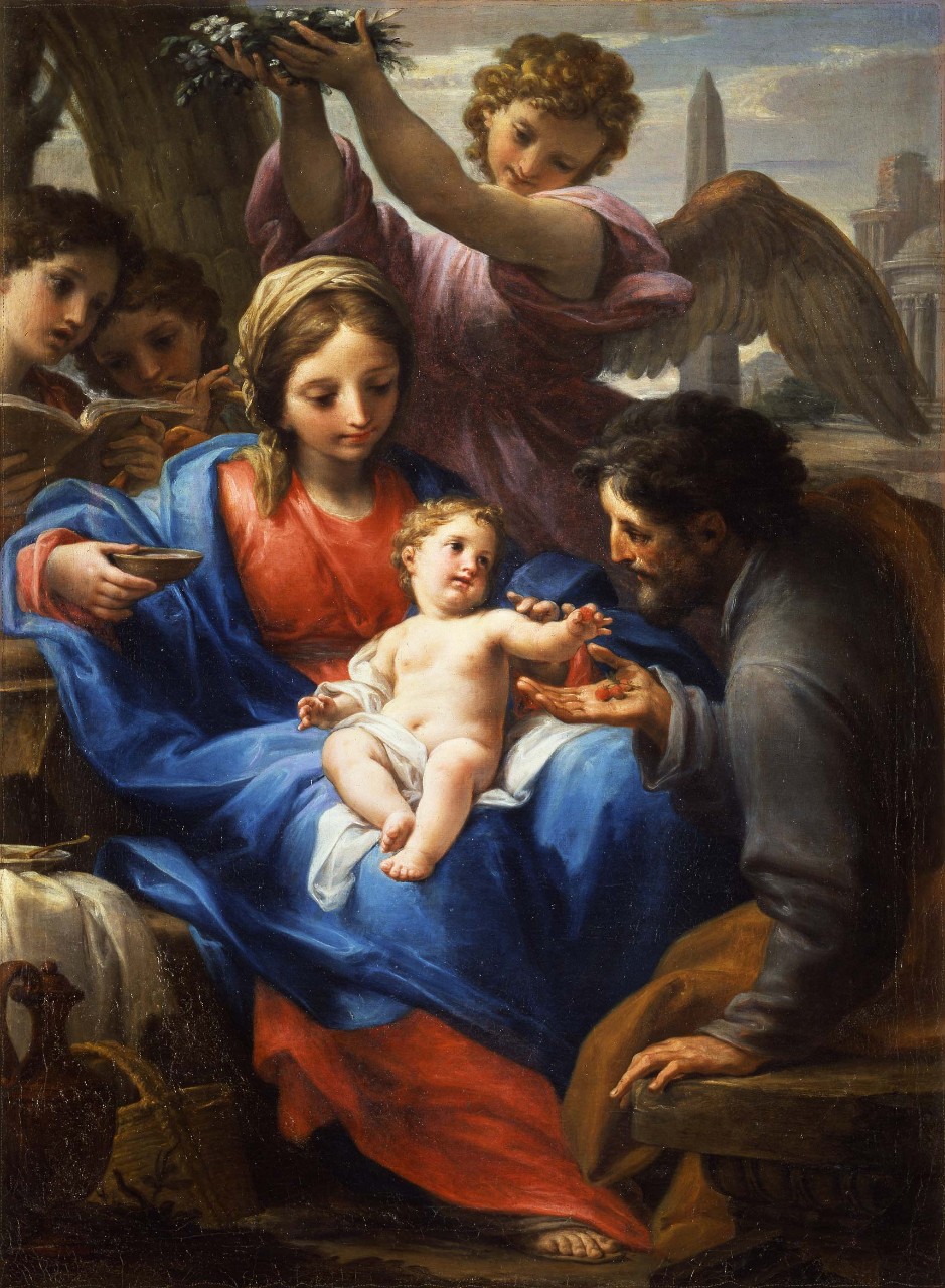 Francesco Mancini, Riposo durante la fuga in Egitto