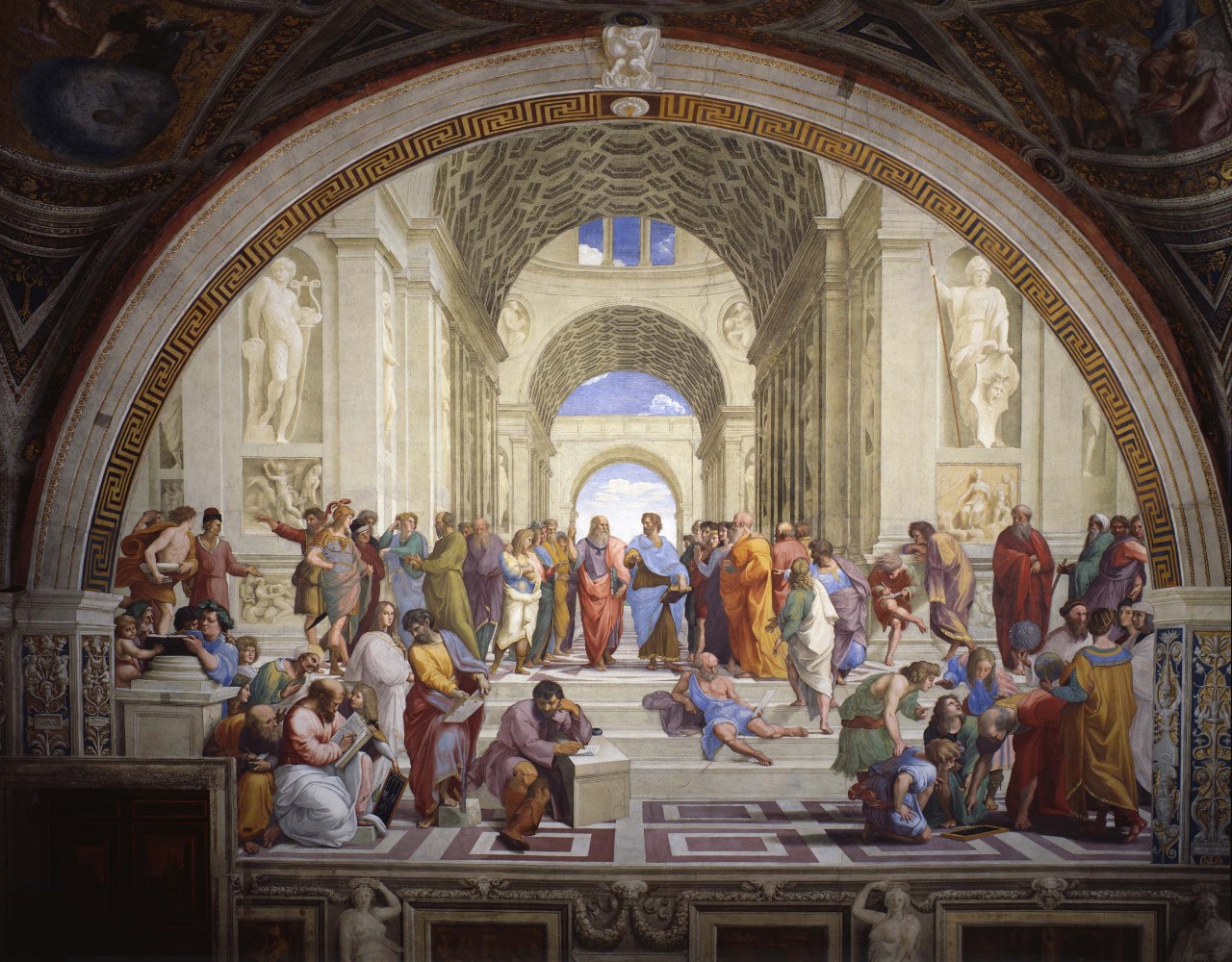 Raphael’s painting "The School of Athens."