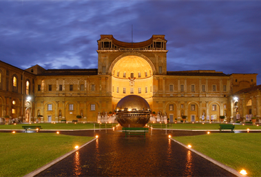 Vatikanische Museen unter dem Sternenhimmel
