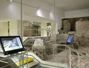 Part of the visitor’s itinerary in the area of the 2009-2011 excavations