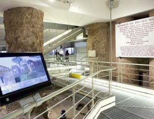 Multimedia apparatus along the visitors’ itinerary