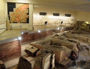 Panoramic view of the Necropolis, Autoparco sector