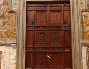 Sistine Chapel, placing of the seals at the beginning of the 2005 Conclave