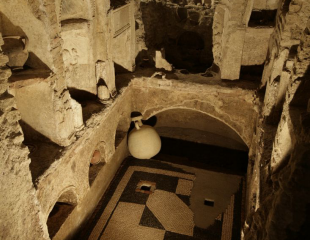 Necropoli della "Via Triumphalis", settore S. Rosa, interno del sepolcro III