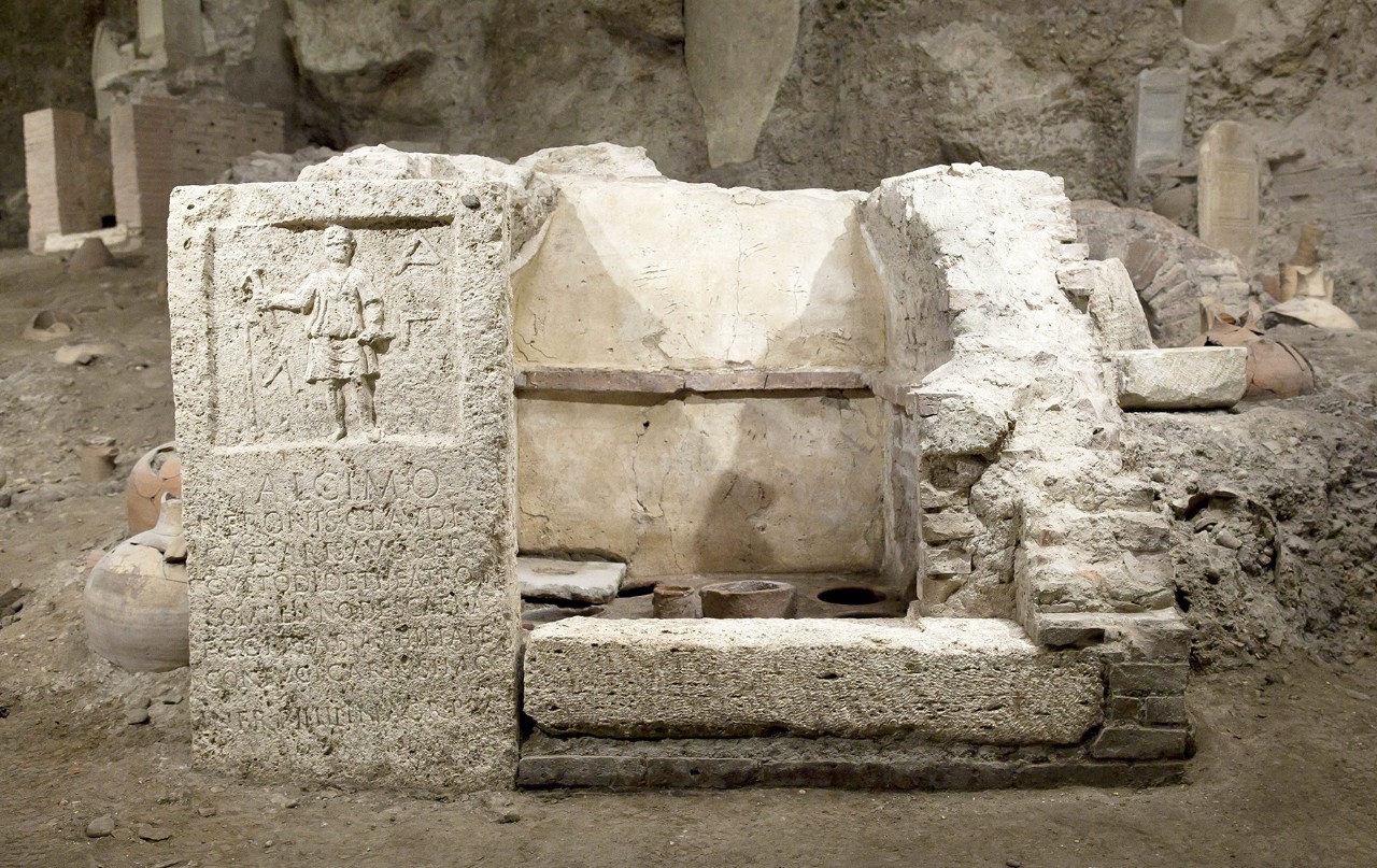 Necropolis of the Via Triumphalis, S. Rosa sector, tomb no. XX