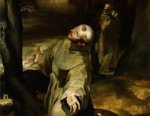 Federico Barocci, San Francisco recibe los estigmas, 1594-1595